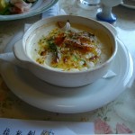 レストラン龍杉創（りょうざんそう）コース料理 グラタン