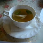 レストラン龍杉創（りょうざんそう）コース料理 カップスープ