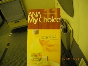 ANA My Choice 11月 ANAオリジナル