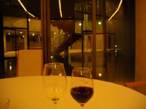 ルヴェソンヴェール南大沢で夜にワイン 2011.01.13