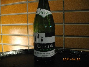 Cidre Connetable brut / シードル コネタブル ブリュット / 【報告】第18回 ワイン入門講座【2013.6.26(水)開催】