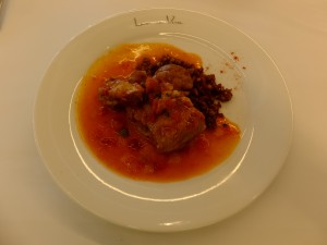 【ランチ】豚スネ肉のトマト煮　パプリカの香り［ルヴェソンヴェール南大沢］