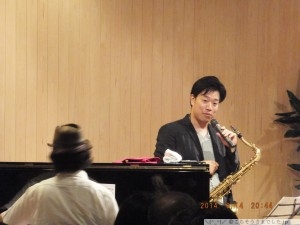 Jazz Platz ライブ 西口明宏(Sx) 古谷淳(p) (20140614 1900～) [ルヴェソンヴェール南大沢]