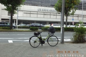 京都に降りたら、レンタサイクル